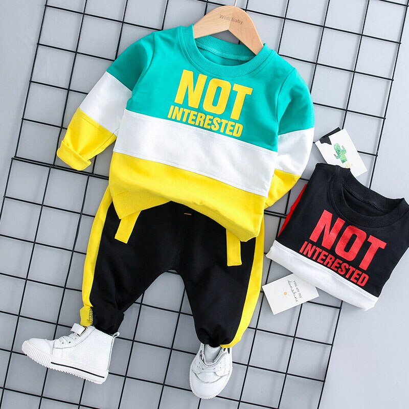 Short T-shirt Short Solid Pants Gentelman Clothes Set