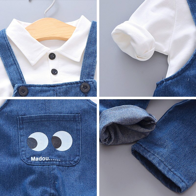 Short T-shirt Short Solid Pants Gentelman Clothes Set