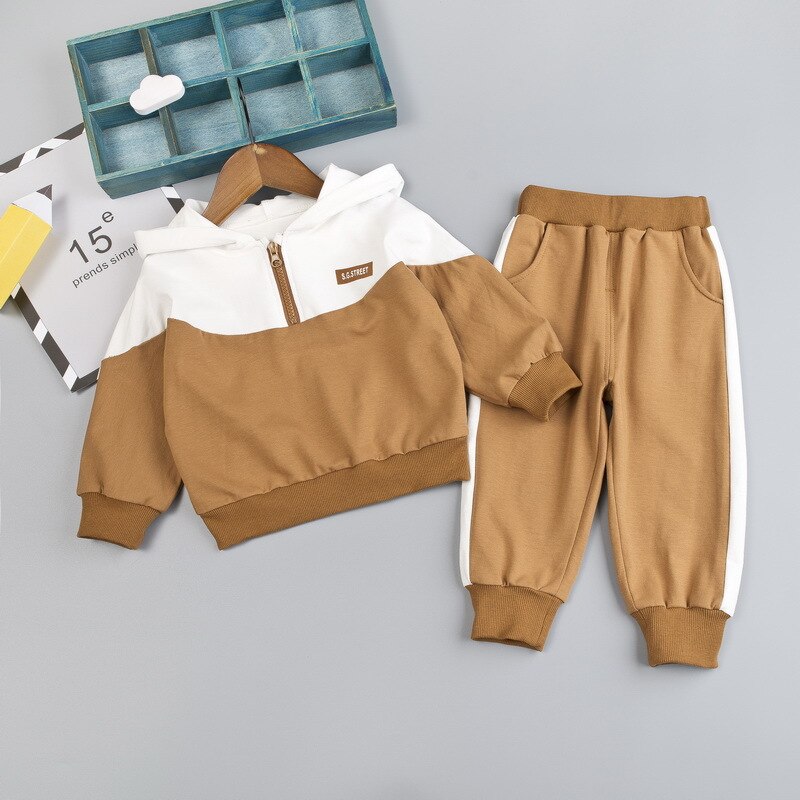 Short T-shirt Short Solid Pants Gentelman Clothes Set
