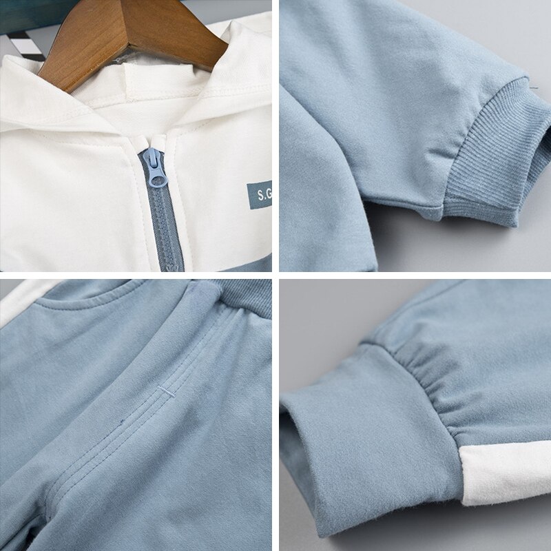 Short T-shirt Short Solid Pants Gentelman Clothes Set