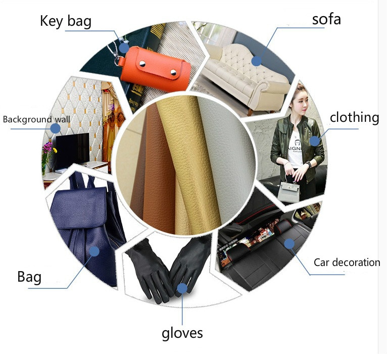 Synthetic Leather for Bag Material